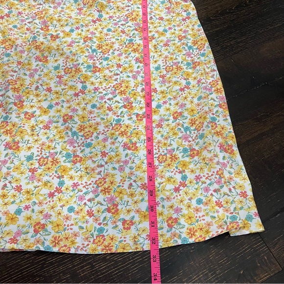 Wild Fable | Yellow Floral Lightweight Summer dress - Picture 6 of 8